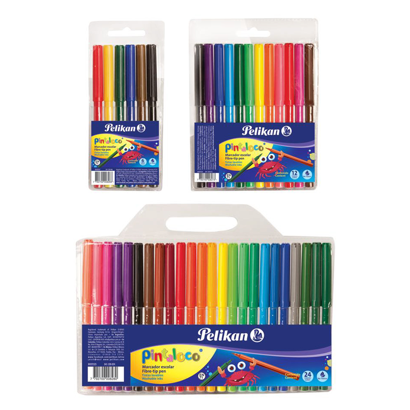 Marcadores Pelikan Markana Twist Pincel Colores Pastel