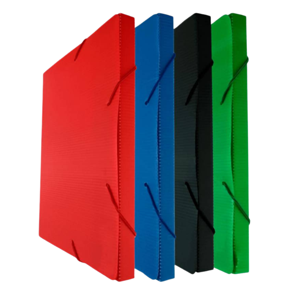 Carpetas con elástico Cartonplast 5 cm
