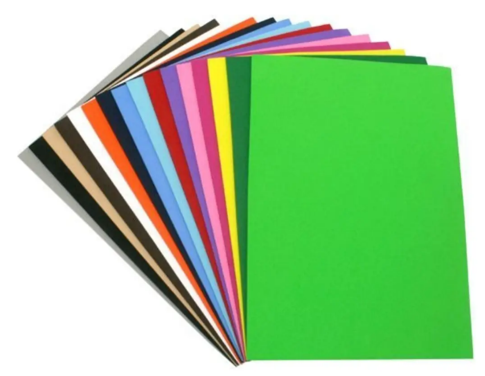 Goma Eva Lisa Adhesiva 60x40 (Paq. x 10) 