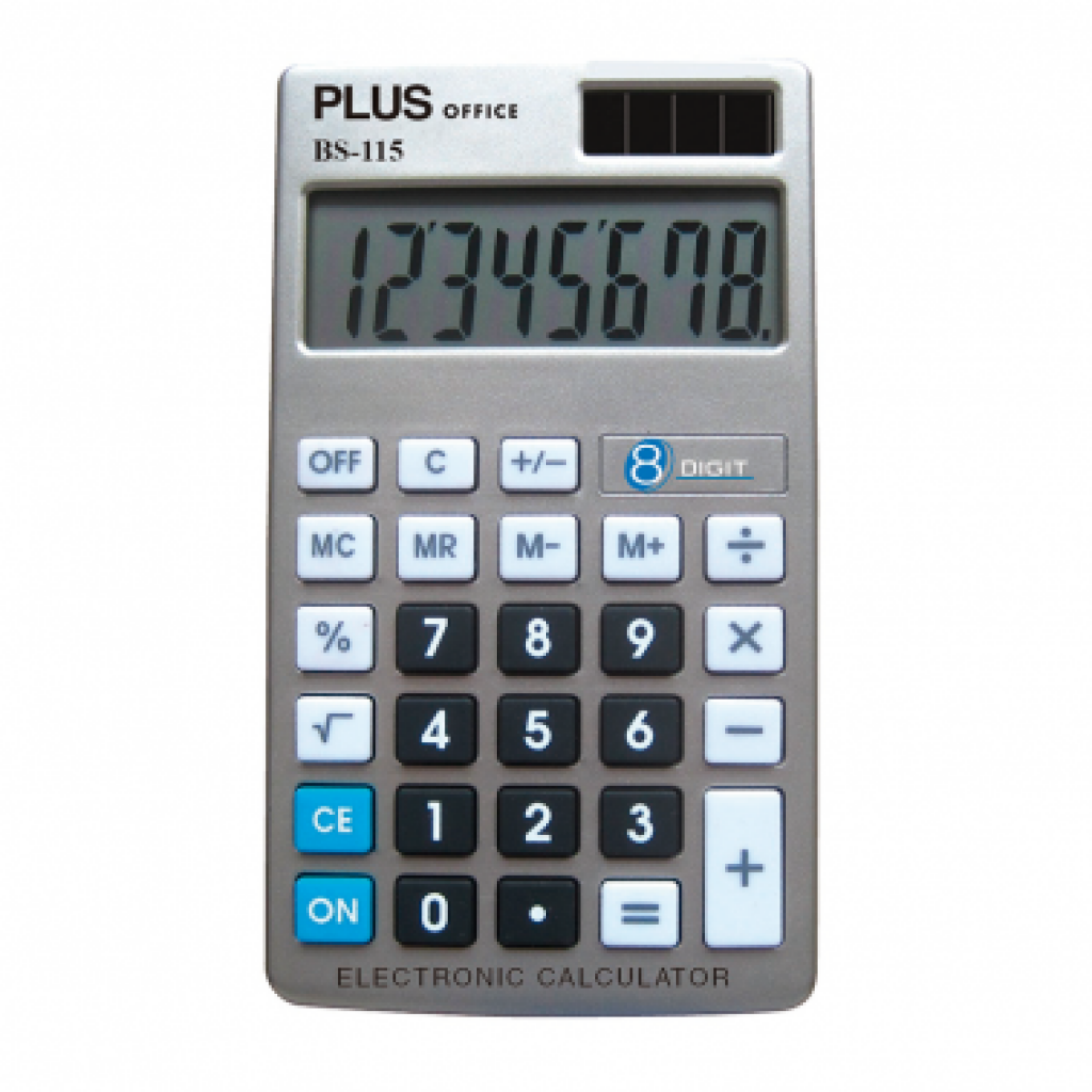 Calculadora de bolsillo Plus Office B-115
