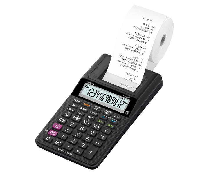 Calculadora CASIO mini impresora 12 dig