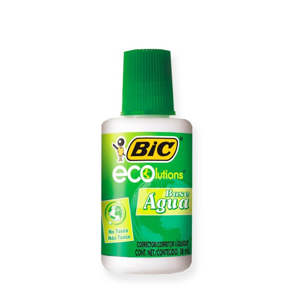 Corrector Bic Aqua ecolution 18 ml