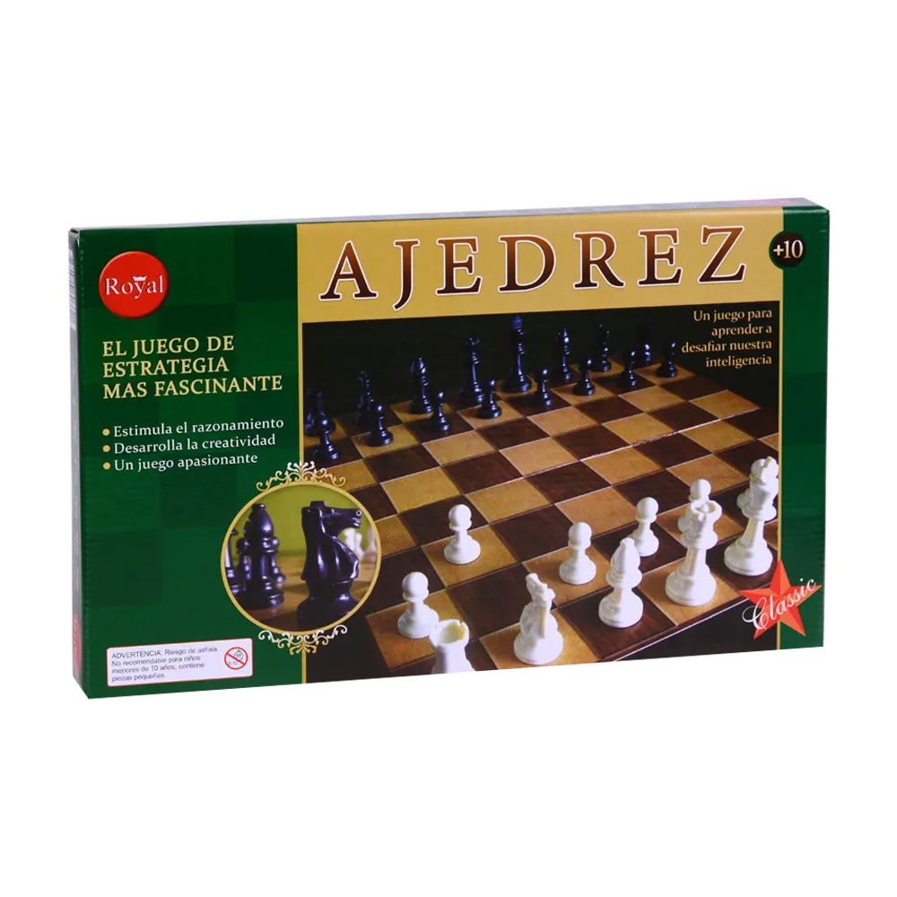 Juegos en caja AJEDREZ