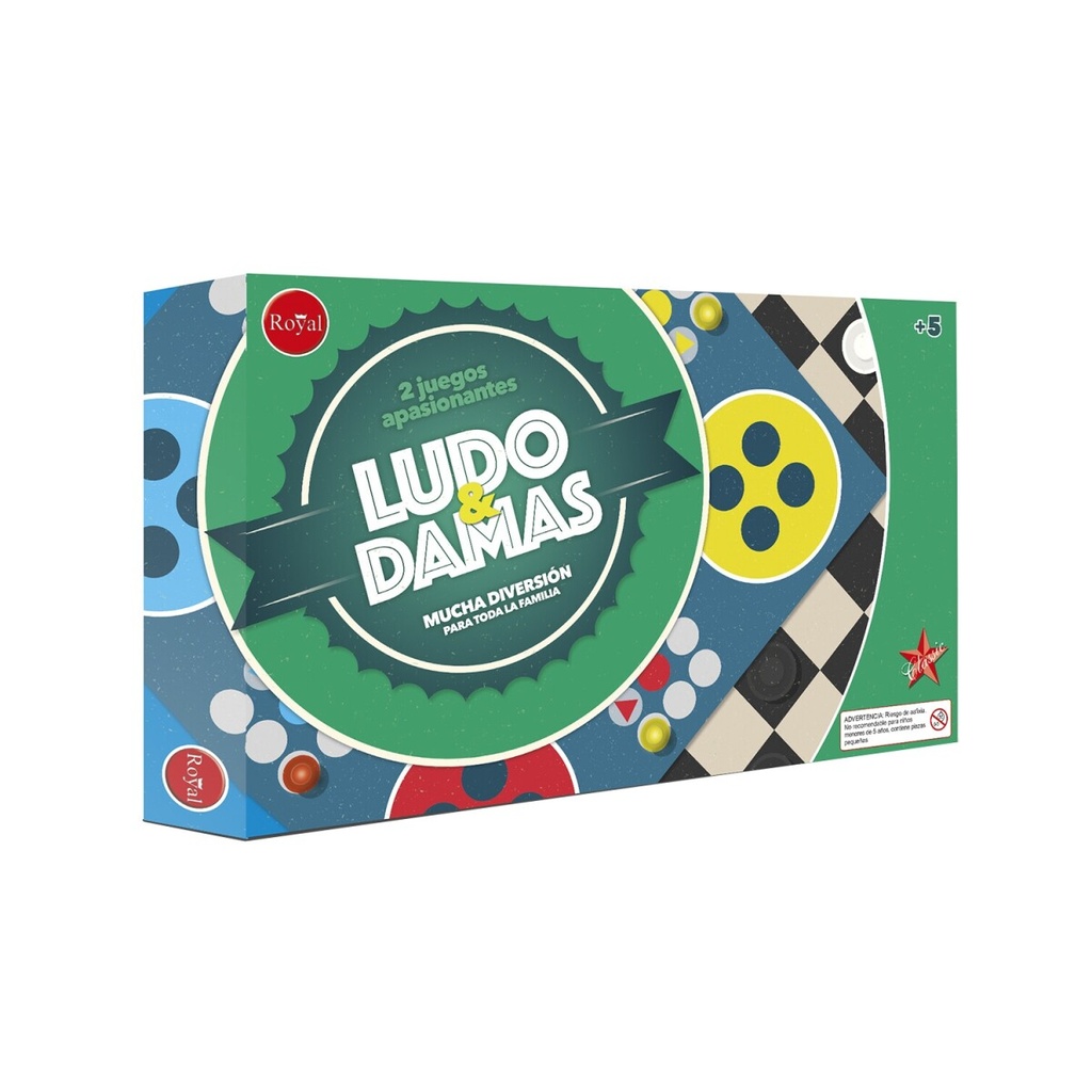 Juegos en caja LUDO Y DAMA