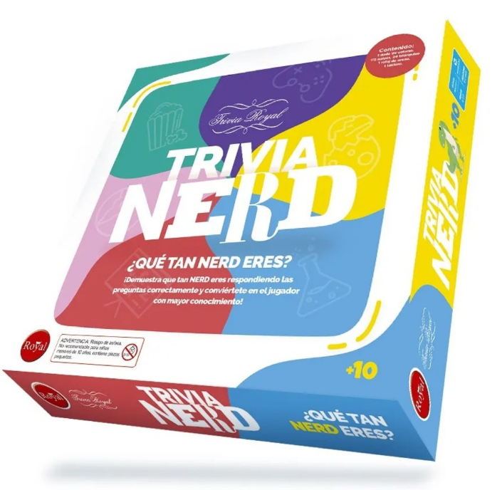 Juegos en caja TRIVIA NERD