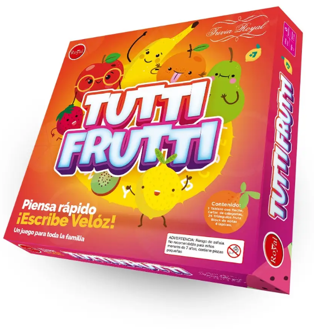 Juegos en caja TRIVIA TUTTI FRUTTI