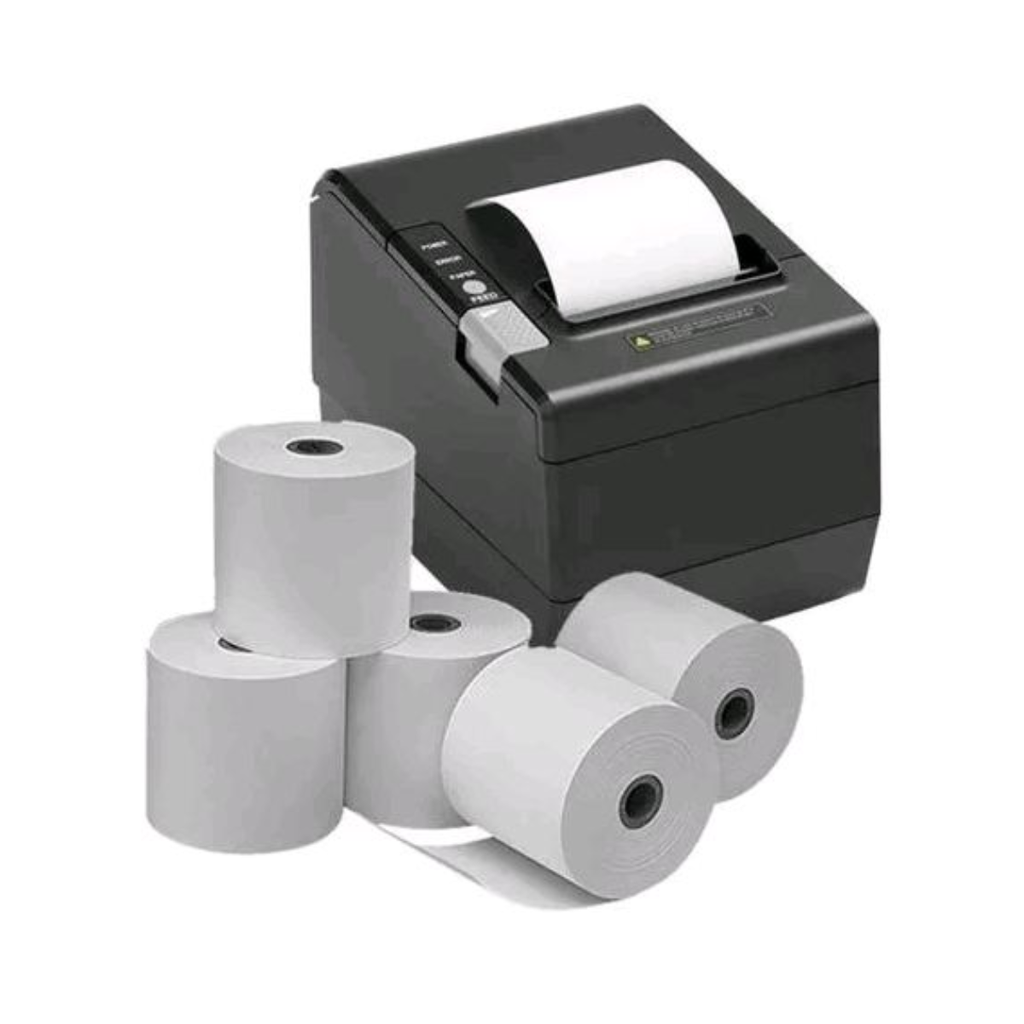 Rollo comercial de papel térmico 80mm x 80mm