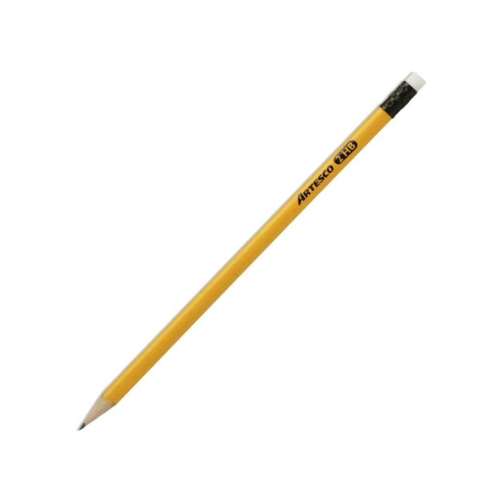 Lápiz de escritura Artesco grafiplus HB triangular