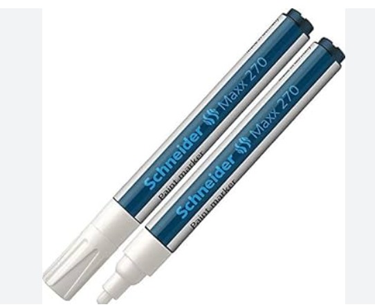 Marcador de laca Schneider 270 blanco
