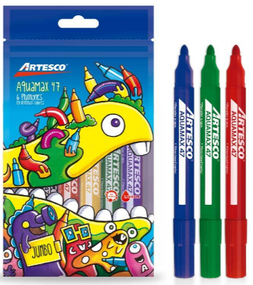 Artesco marcadores Outlinners estuche x6