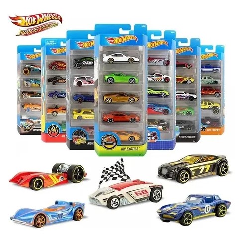 Juguetes HOT WHEELS - Vehículos Pack x 5
