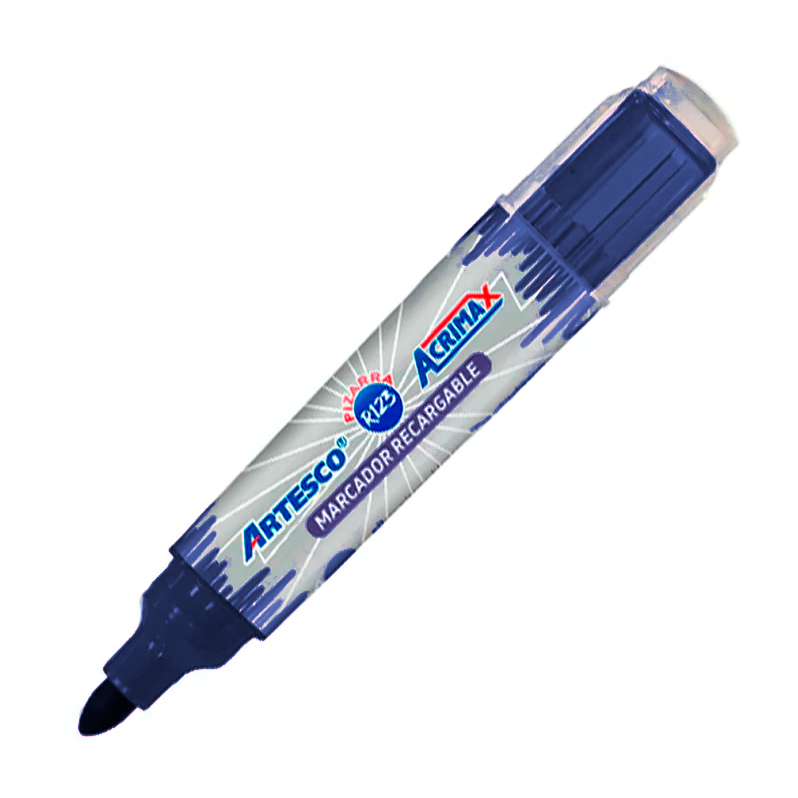 Marcador Artesco con cartucho para pizarra