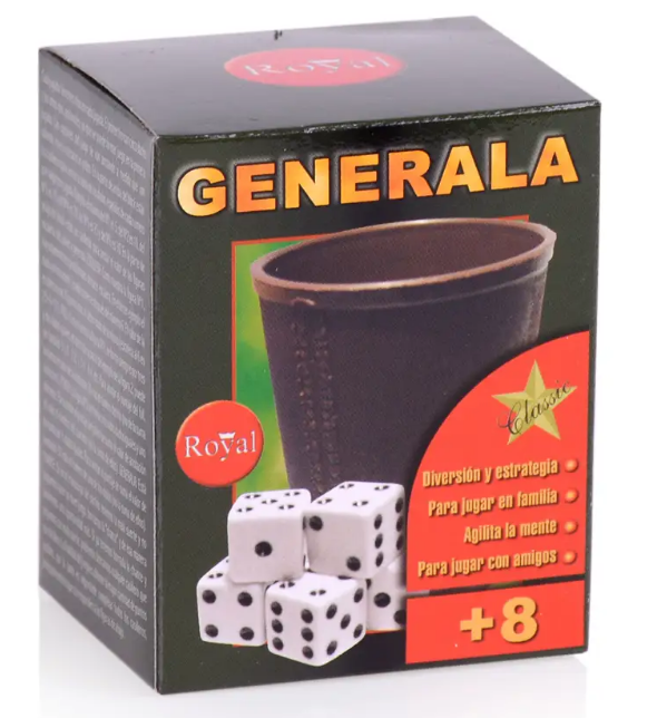  Juegos en caja GENERALA MINI
