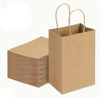 Bolsas de papel con manija Kp9 (45x15x50 Cm.)