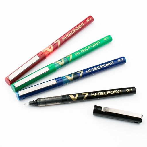 Bolígrafo tinta líquida Pilot V7 recargable