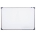 Pizarra blanca magnética de pared 60x90 Cm.