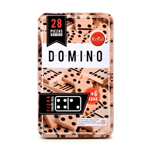 [1168916] Juegos en caja DOMINO EN LATA D-010-182/52010T