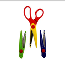 Tijeras para cortes con formas artesco 3 en 1