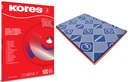 Papel carbónico Kores azul oficio x 100 hojas
