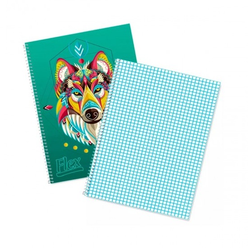 [19070C] Cuadernola Papiros Flex 19070 C, 70 hojas cuadriculada