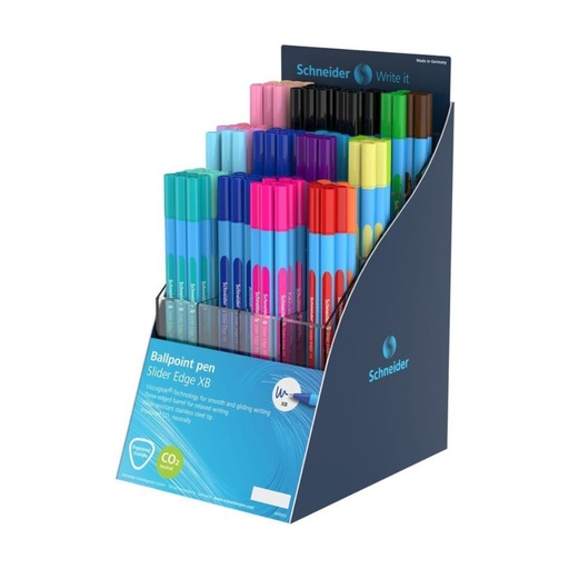 [305502] Schneider display boligrafos Edge pastel  x 120