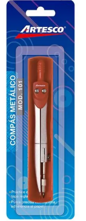 [A-160100] Artesco Compas Mod. 101 (Caja acrilica)