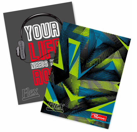 [672FLEX] Cuaderno Papiros Flex 672, 72 hojas rayado