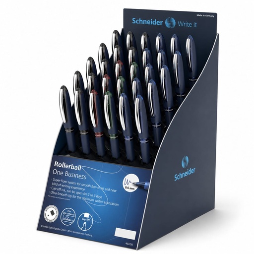 [304702] Display Boligrafos Schneider ONE Bussines 0.6 (30 Un.)