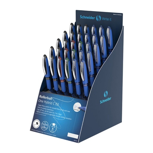 [302202] Display Boligrafos Schneider ONE C 0.3 (30 Un.)