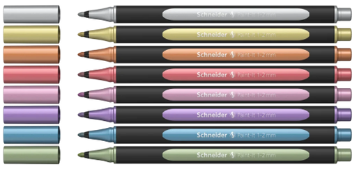 [ML02011502] Schneider estuche x8 Paint it 1-2mm
