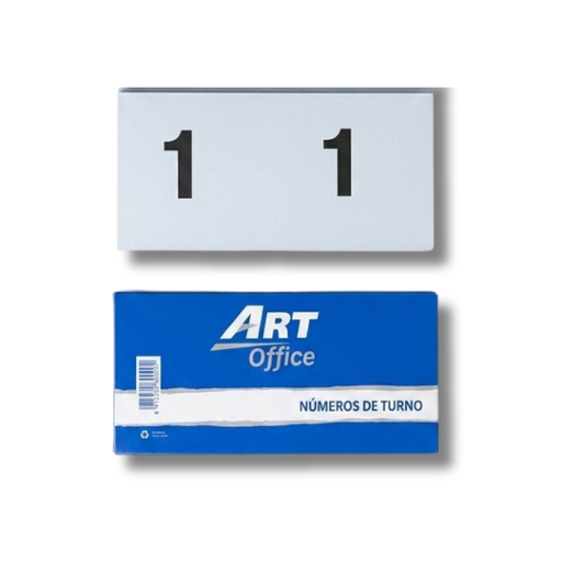 [401596289060] Números de Turno Pancrhome (100 Tickets numerados dobles) número para roperia