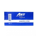 Art-Office Tiquet Donacion 2 cifras (5,3x11 Cm.)