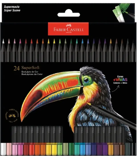 Lápices de Colores Faber Castell SOFT