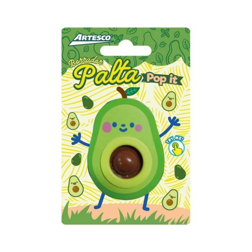 [AR17367048] Artesco blister goma de borrar palta pop It