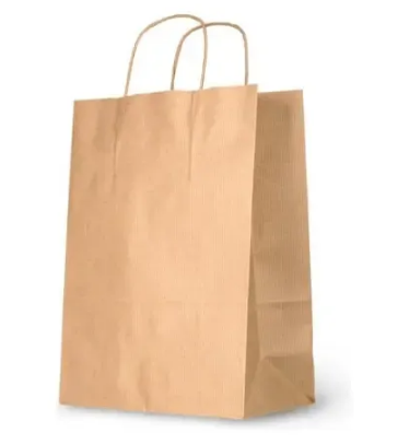 [Kp8] Bolsas de papel con manija Kp8 (40x15x38 Cm.)