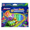 Artesco marcadores escolares jumbo Superpunta
